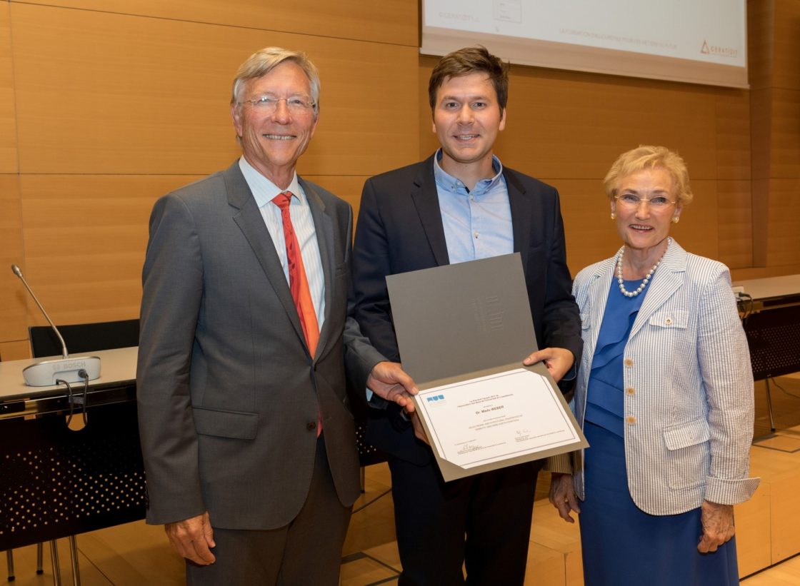 Le physicien Mads Weber se voit décerner le Prix Rolf Tarrach 2017 (prix du meilleur PhD) – jul. 2017
