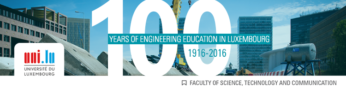 100 years of Engineering Education in Luxembourg- Closing Ceremony at the Grand Auditorium, Belval  -oct.2016