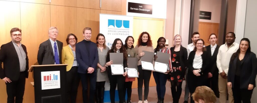 Rencontre des bénéficiaires de prix et de bourses – février 2020